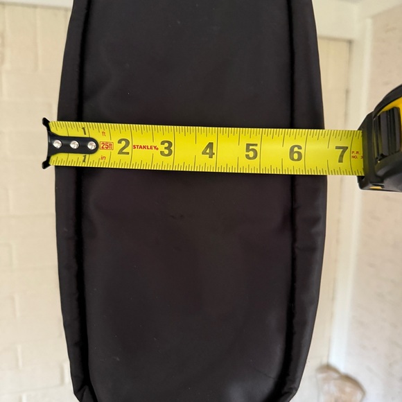 kate spade Black Puffy “Apres Ski” Tote Patent Leather Straps & Polka Dot Lining - Picture 12 of 17